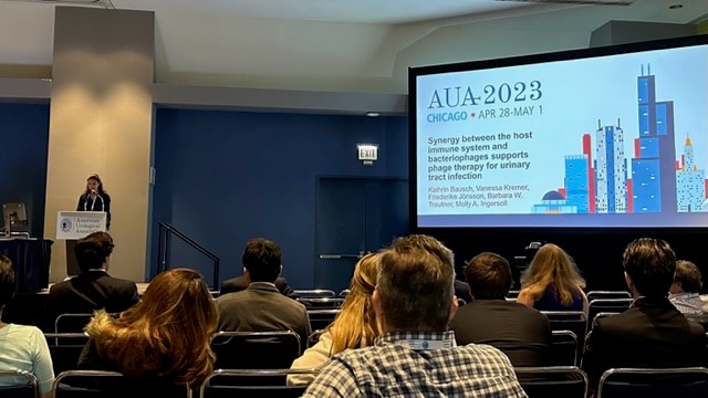 Prof_SeifertH's tweet photo. The delegation of our #USB Urology Team has returned from #AUA2023 in Chicago.
Thank you to our speakers Kathrin Bausch, Christian Engesser, Marc Olivier Laurent MATTHIAS and Viktor Alargkof. And congratulations to Kathrin Bausch, who was awarded the poster prize in her session. https://t.co/kiBbsTmped