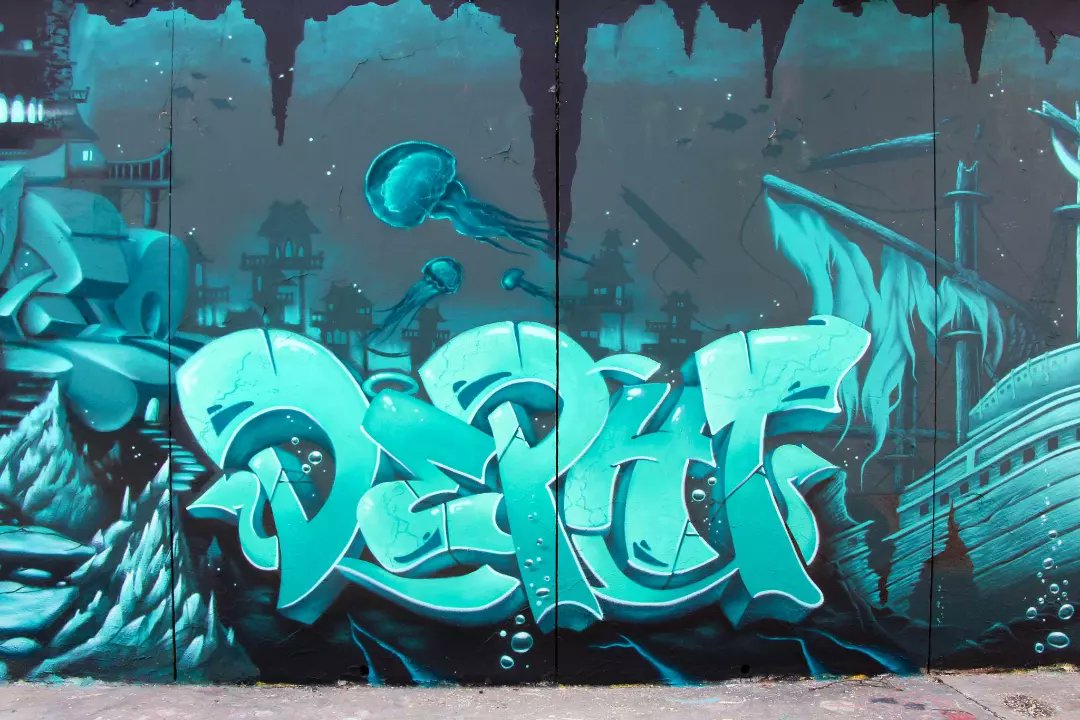 OneDeft's tweet image. Canal du verdanson - Montpellier

De bonnes équipes, une grosse fresque et une super orga ! ☀️

#graffiti #graffitiart #graff #graffporn #instagraff #montpellier #verdanson #cousinade6 #cousinade2023

onedeft.com