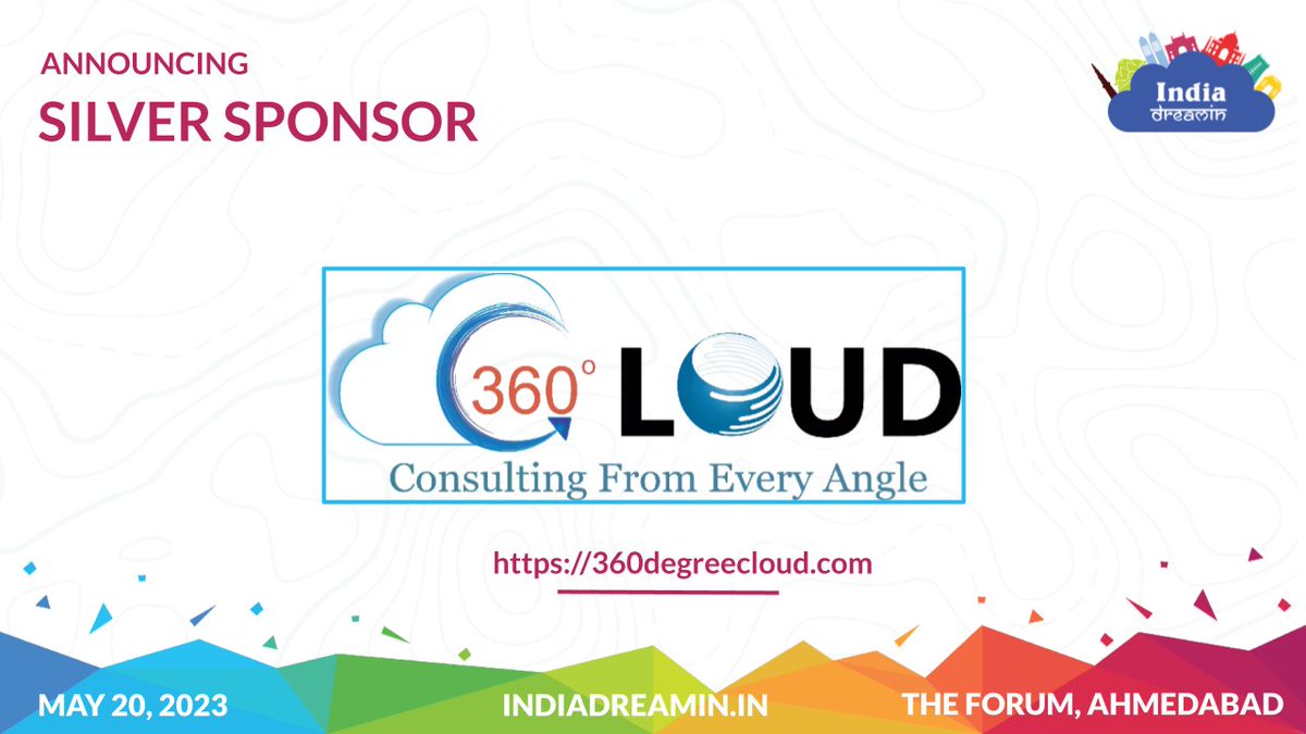 India Dreamin (@sfindiadreamin) on Twitter photo We are thrilled to announce our Silver sponsor for India Dreamin' 23! Our heartfelt gratitude goes out to <a href="/360degreecloud/">360 Degree Cloud</a> for supporting our mission to create a vibrant community of Salesforce.
Refer to the blog for more info: lnkd.in/d9KGSr4z
#IndiaDreamin23 #sponsors We are thrilled to announce our Silver sponsor for India Dreamin' 23! Our heartfelt gratitude goes out to <a href="/360degreecloud/">360 Degree Cloud</a> for supporting our mission to create a vibrant community of Salesforce.
Refer to the blog for more info: lnkd.in/d9KGSr4z
#IndiaDreamin23 #sponsors