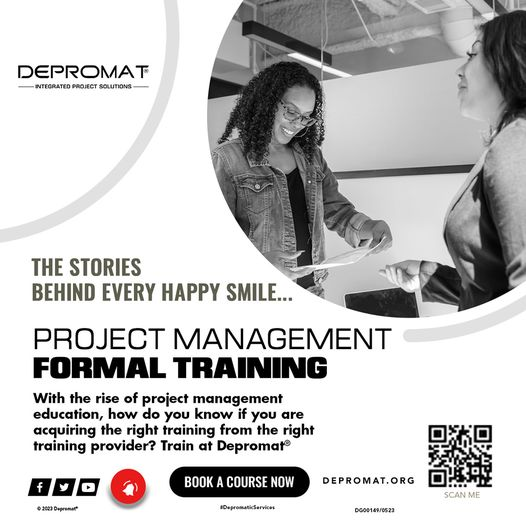 depromat's tweet photo. Your next training deserves a specialist training. With the rise of #project #management #education, how do you know if you are acquiring the right training from the right training provider? Train at Depromat®. Visit: https://t.co/NHQ5jZOOKn for more info https://t.co/2hRebyCOFD