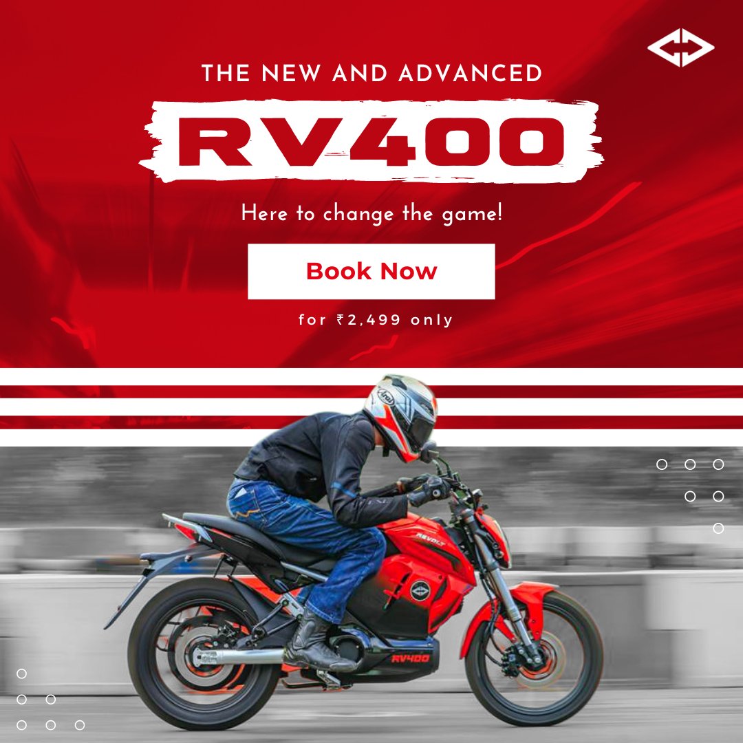 RevoltMotorsIN's tweet photo. Redefining the way you ride. 🔌
Click here to book https://t.co/FsJlJM45pL

#RV400 #RideTheRevolution https://t.co/bMgi2Zjodx
