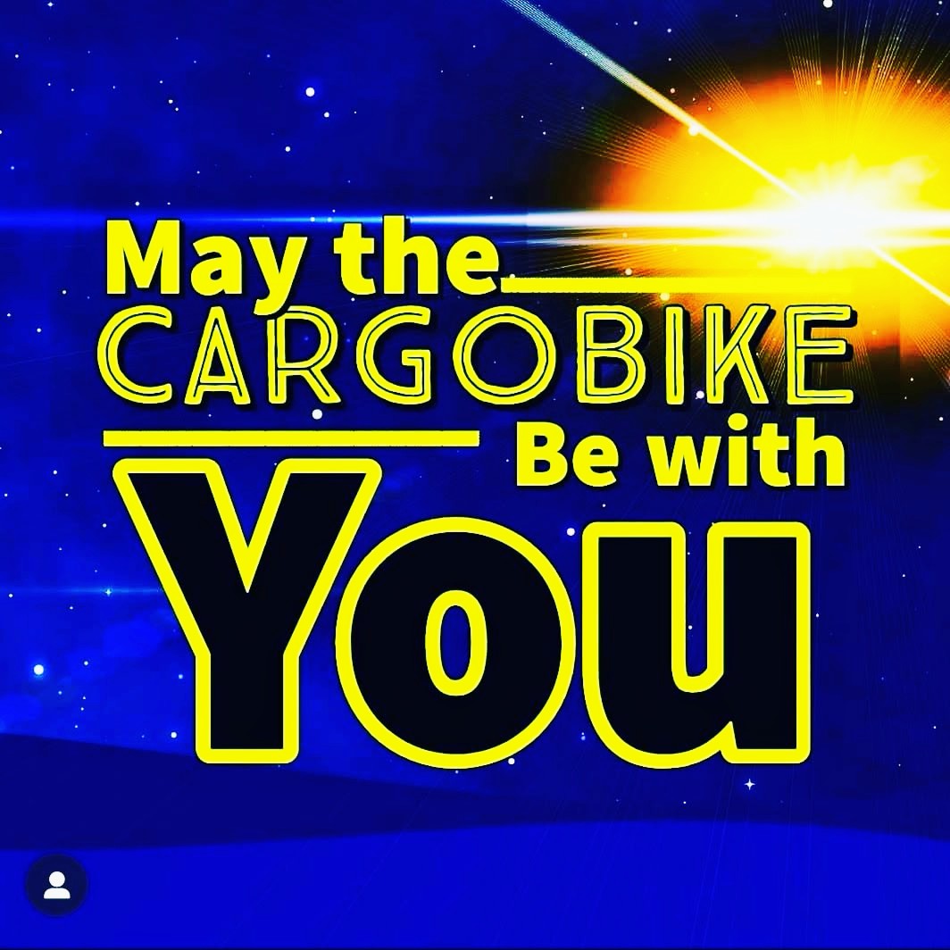 #cargobike #MayThe4thBeWithYou