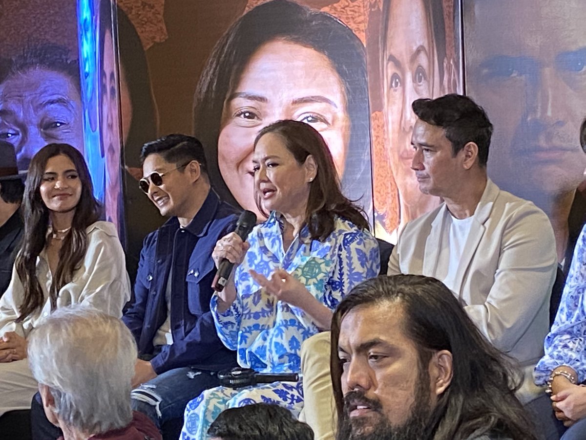 ABSCBNC0RP's tweet photo. Charo Santos: He is one person who works real hard. Pagpalit-palitin mo ang pa hardwork, work hard. That’s Coco.

#FPJBQMediaConference https://t.co/hroBlr7kKY