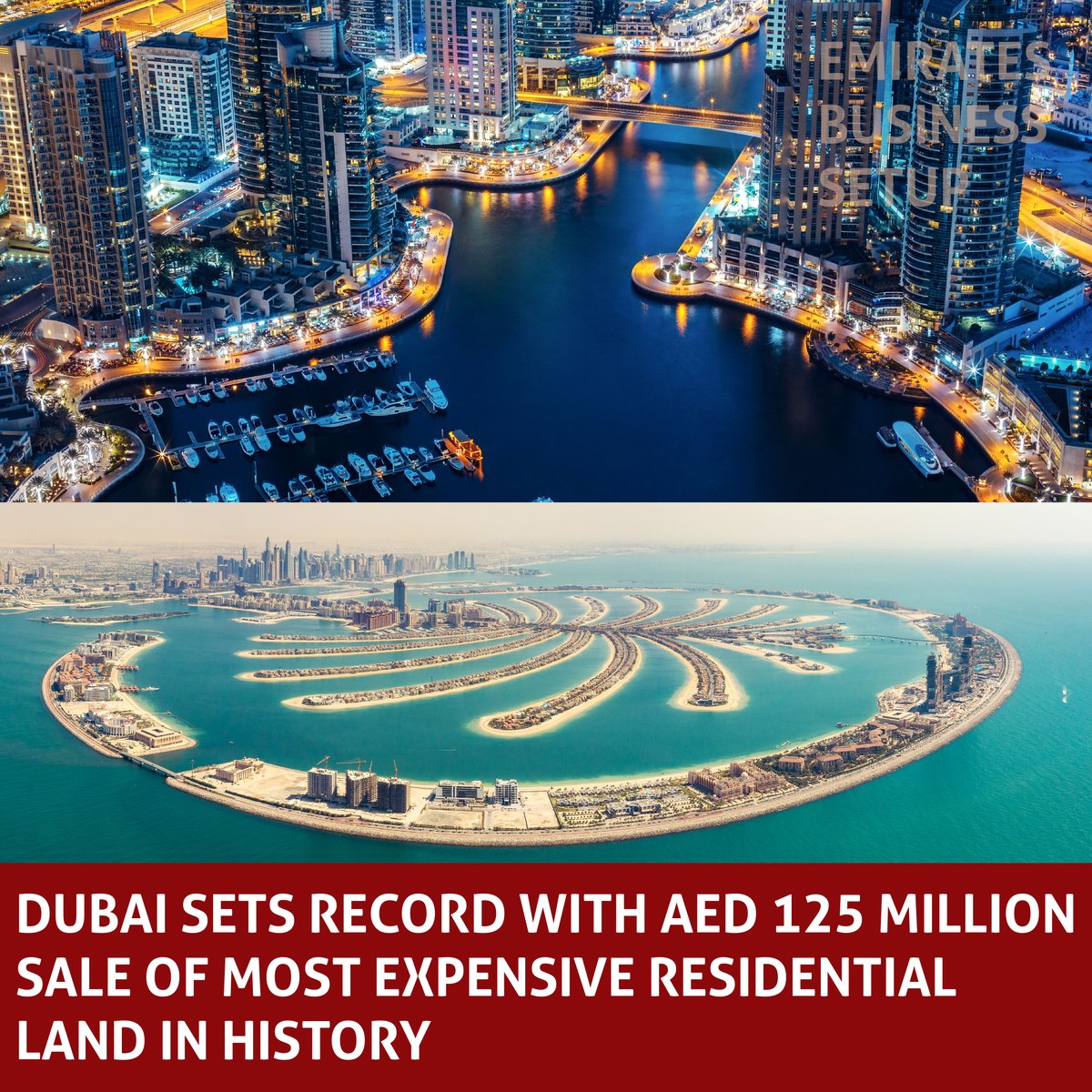 Dubai's most expensive residential land in the city's history sells for an incredible AED 125 million. 

#Dubairealestate #uae #Dubai #residentialland #dubaiproperty #luxuryproperty #recordbreakingsale #Dubaiwealth  #dubaipropertyinvestment  #dubaiinvestment #movetodubai