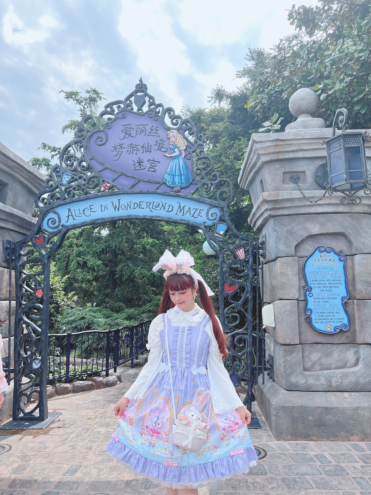 上海ディズニー ロリータ ロリィタ ステラルー シェリーメイ 青木美沙子 上海ディズニー ロリータ ロリィタ ステラルー シェリーメイ