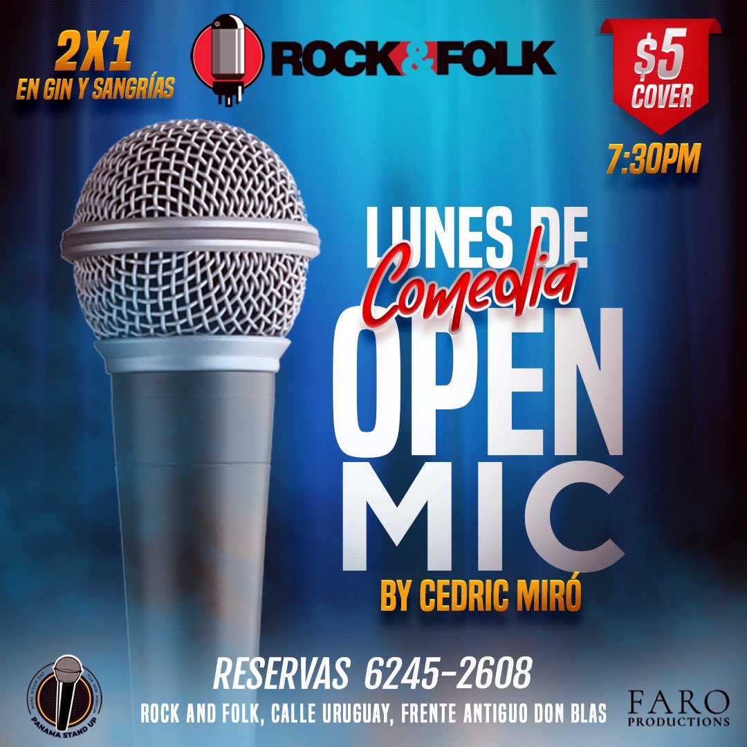 CedricMiro's tweet photo. Btw, Mañana tengo show de Stand Up en uno de mis restaurantes favoritos, el Sábado hago Stand Up en un evento privado, el Lunes retomo mis Open Mics, el Miércoles Stand up en Costa del Este y el 17 vuelve la obra de teatro! 

Estoy hustling y viviendo mi sueño! ❤️‍🔥🚀 https://t.co/ST3ZcUhDoU