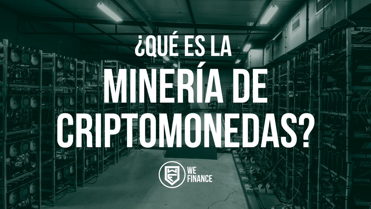WeFinanceClub's tweet photo. 👋🏼¡Buenos días y feliz Jueves!
Hoy, en nuestro #Criptodiccionario, hablaremos de...
⛏️ 𝐋𝐚 𝐦𝐢𝐧𝐞𝐫𝐢́𝐚 𝐝𝐞 𝐜𝐫𝐢𝐩𝐭𝐨𝐦𝐨𝐧𝐞𝐝𝐚𝐬 https://t.co/FDASGBQTkP