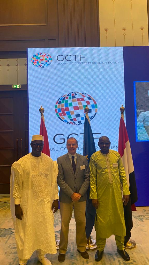 Khalid Koser (@gcerf_ed) on Twitter photo I am pleased to participate in the Coordination Committee meeting of <a href="/theGCTF/">Global Counterterrorism Forum</a> together with our grantees, Sani Mamane from Gaurka in #Niger, and Abdou Kola from <a href="/Thinkpeacesahel/">Think Peace Sahel</a> in #Mali.
💡 Our grantees bring valuable practical insights on PVE to the discussions. I am pleased to participate in the Coordination Committee meeting of <a href="/theGCTF/">Global Counterterrorism Forum</a> together with our grantees, Sani Mamane from Gaurka in #Niger, and Abdou Kola from <a href="/Thinkpeacesahel/">Think Peace Sahel</a> in #Mali.
💡 Our grantees bring valuable practical insights on PVE to the discussions.