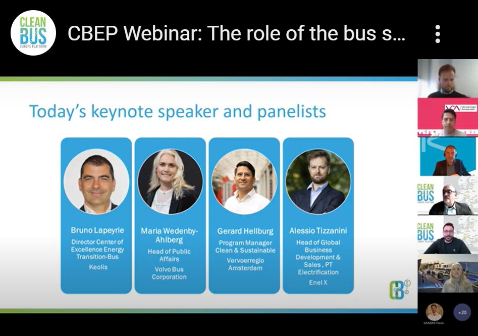 CleanBusEUPlatform (@cleanbuseu) on Twitter photo 💻The #CleanBusEUPlatform webinar 'The role of bus operators & other stakeholders to decarbonise urban transport' is now online.
With speakers of <a href="/groupekeolis/">Keolis Group</a> <a href="/VolvoBusGlobal/">Volvo Buses</a> <a href="/Vervoerregio/">Vervoerregio</a> <a href="/EnelXGlobal/">Enel X</a> & <a href="/UITPnews/">UITP</a>.
📽️Access the recording here: cleanbusplatform.eu/news-and-event… 💻The #CleanBusEUPlatform webinar 'The role of bus operators & other stakeholders to decarbonise urban transport' is now online.
With speakers of <a href="/groupekeolis/">Keolis Group</a> <a href="/VolvoBusGlobal/">Volvo Buses</a> <a href="/Vervoerregio/">Vervoerregio</a> <a href="/EnelXGlobal/">Enel X</a> & <a href="/UITPnews/">UITP</a>.
📽️Access the recording here: cleanbusplatform.eu/news-and-event…