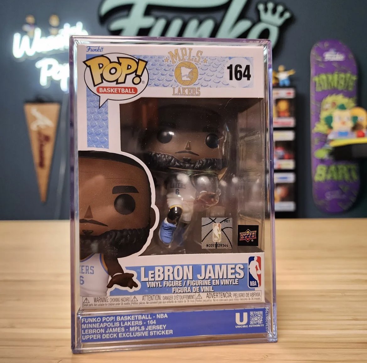 Buy Pop! Lebron James in 6 Jersey at Funko.