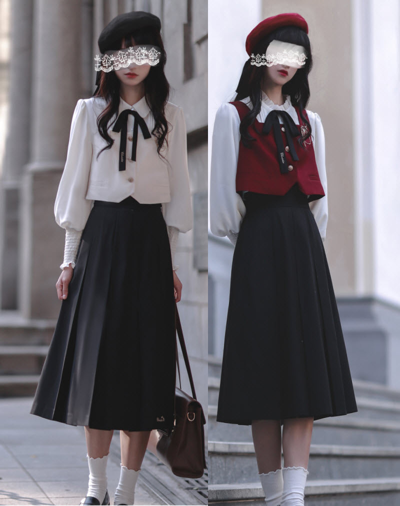 LolitaWardrobe's tweet photo. HuTaoMuJK 【-Princess's Dairy-】 Lolita Cape, Skirt, Vest and Blouse

◆ Shopping Link >>> https://t.co/LqYJIolN26
◆ ALL Styles in ALL Sizes Are Available Now!!! https://t.co/mw42pBHB05