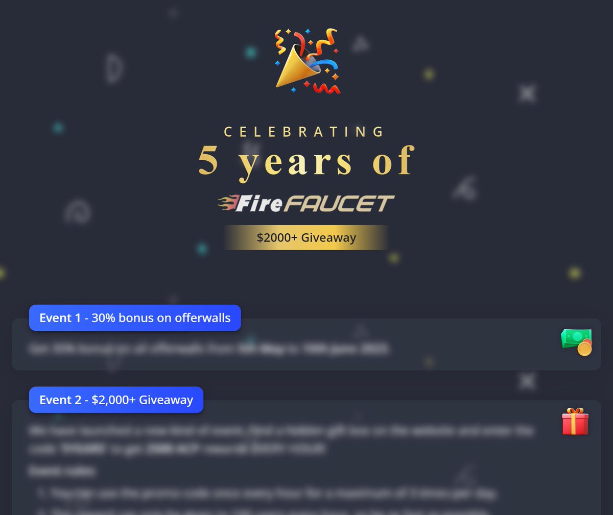 There will be something different about this giveaway. Everyone will have a chance to get rewarded!

🗓️ Event starts tomorrow, 5th May