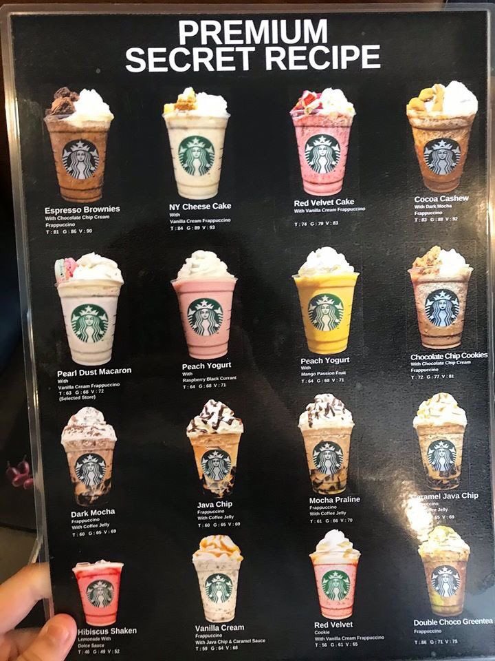 Racunbarang92's tweet photo. Boleh simpan ni, nanti pegi Starbuck senang nak order 😁

boleh try nanti ya😘 https://t.co/acGbHSCigb