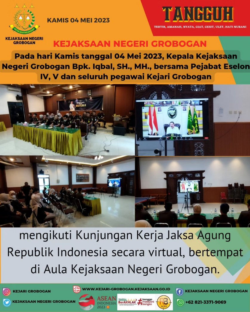 Kejaksaan Negeri Grobogan tweet media
