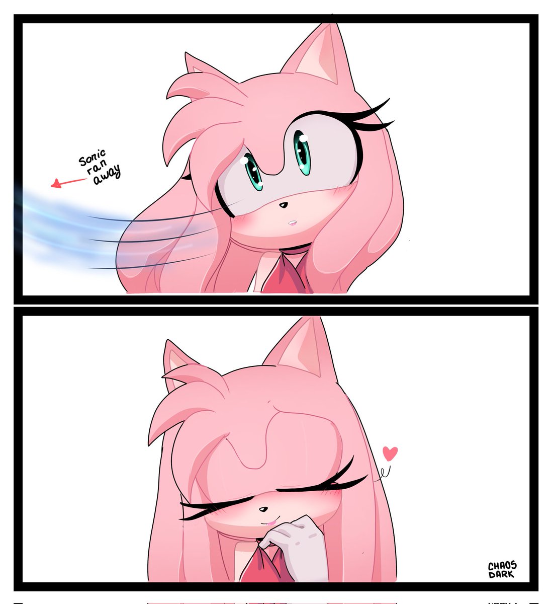 CHAOSDARK15's tweet photo. Here is the result, it may not be what you wanted or expected, but I tried.  
I'm still a beginner in this drawing
I hope you like it😙💖💙 https://t.co/YwqZMa2jmA