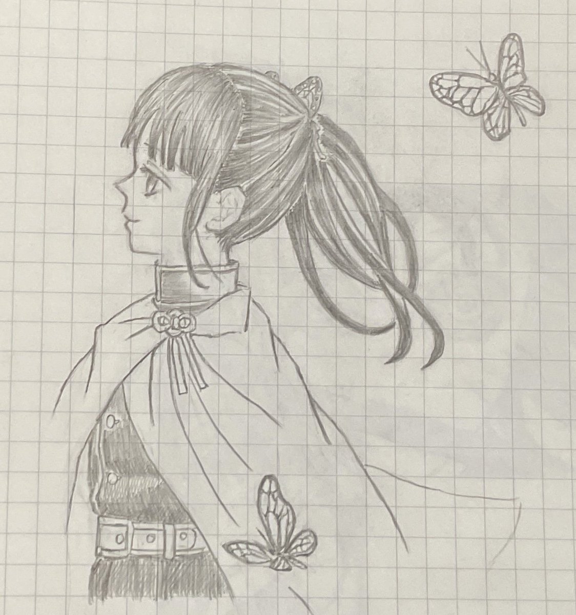pjo106's tweet photo. #カナヲ　#鬼滅の刃　#鉛筆画 #DemonSlayer https://t.co/5FRBhScy79
