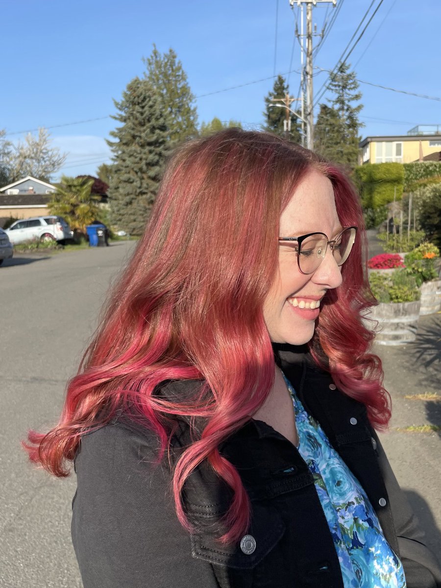 Them: “never ever dye your natural red hair”
Me: