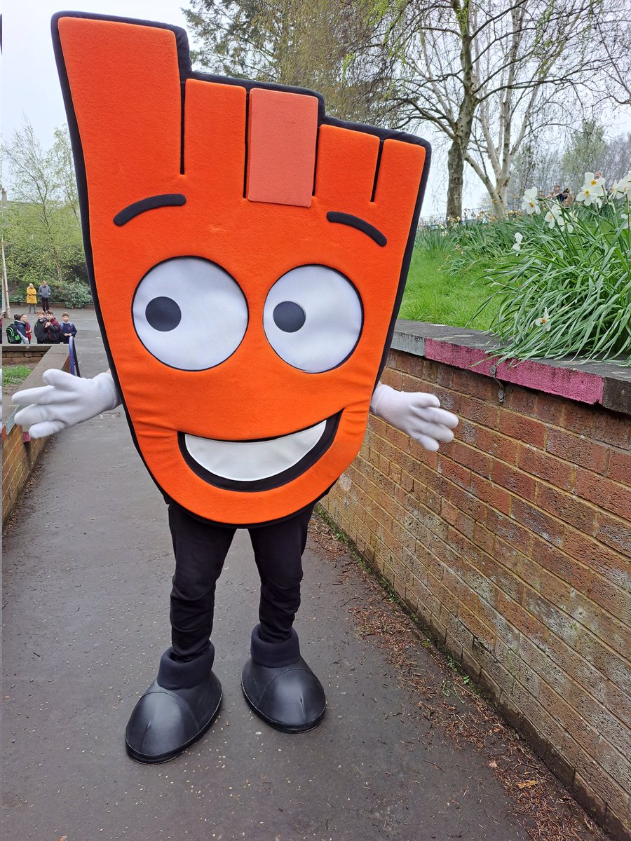 Strider made a wee visit to PG on Friday! Have you been walking to school?