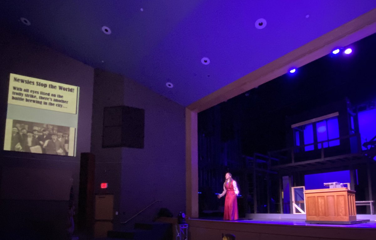 Tomorrow, May 4th, is opening night for "Newsies"! Check it out: Thu-Sat at 7PM. Our.show/hamiltonnewsies for tickets and more info!