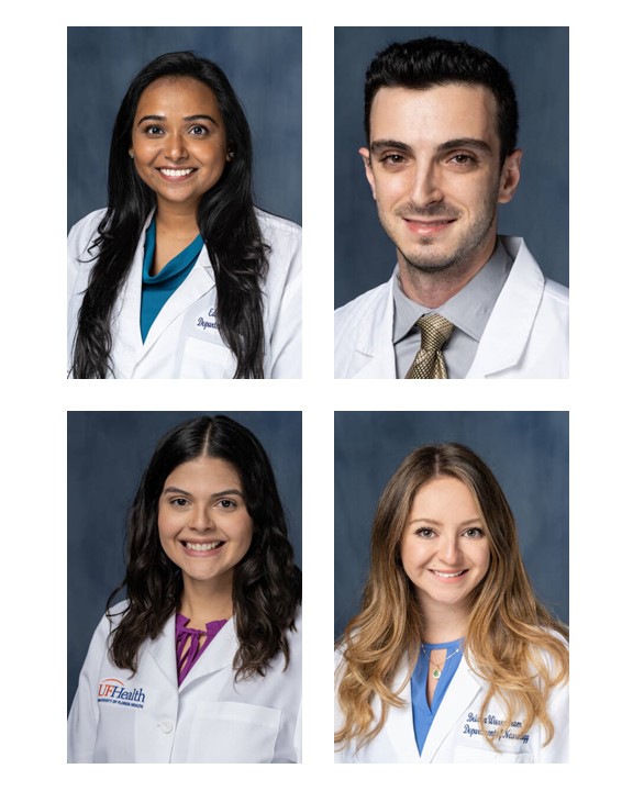 University of Florida Neurology Residency (@ufneurores) on Twitter photo Congratulations to our PGY3s who matched into stroke fellowships today! We are thrilled that Edna Johnson, Vlad Korenblit, and Lizmarie Tirado-Castro will be fellows at UF, and proud that Briana Wasserstrom will be attending Brown! <a href="/UFStroke/">UF Health Comprehensive Stroke Center</a> <a href="/Michael_Jaffee/">Michael Jaffee, MD</a> <a href="/AnnaKhanna4/">Anna Khanna, MD</a> 🥳🐊🧠 Congratulations to our PGY3s who matched into stroke fellowships today! We are thrilled that Edna Johnson, Vlad Korenblit, and Lizmarie Tirado-Castro will be fellows at UF, and proud that Briana Wasserstrom will be attending Brown! <a href="/UFStroke/">UF Health Comprehensive Stroke Center</a> <a href="/Michael_Jaffee/">Michael Jaffee, MD</a> <a href="/AnnaKhanna4/">Anna Khanna, MD</a> 🥳🐊🧠