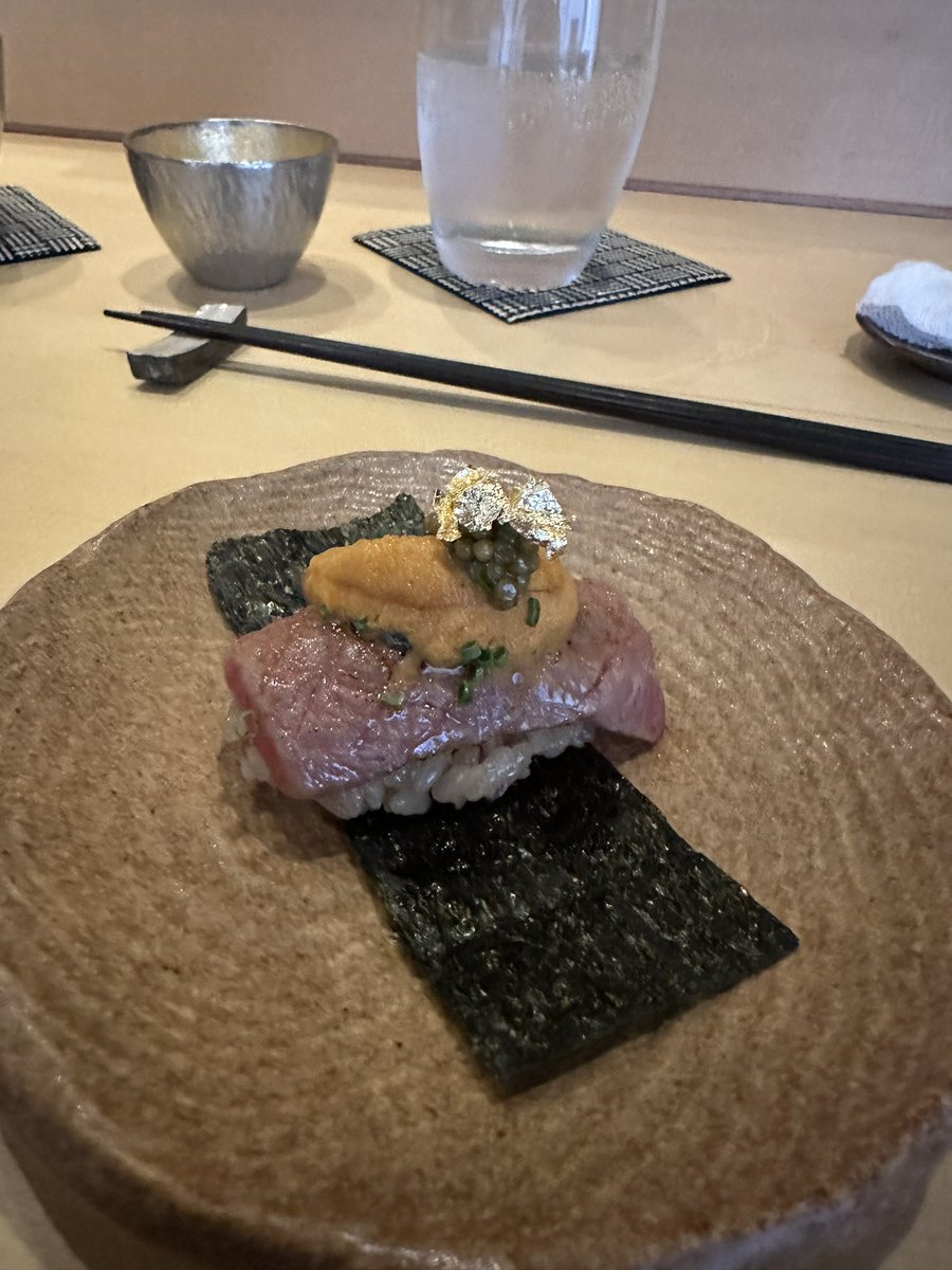BAYC1827's tweet photo. Omakase date night with the missus #OmakaseSF #rm07 #5168g https://t.co/lBS8pWdd6A