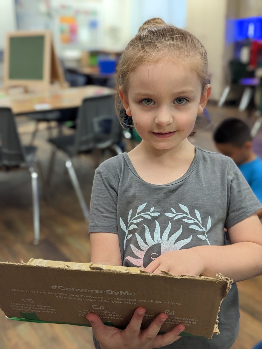 TimbersSTEM's tweet photo. It's that time of year again! Kindergarten #Boxitects and their creations! Here we have a laptop, mall, puppy, and dollhouse! @Kimdraws @HumbleISD_TE @TEMsSowa @MrsHRBrown @MrsMcIntosh_TE https://t.co/9EgwLalUxr