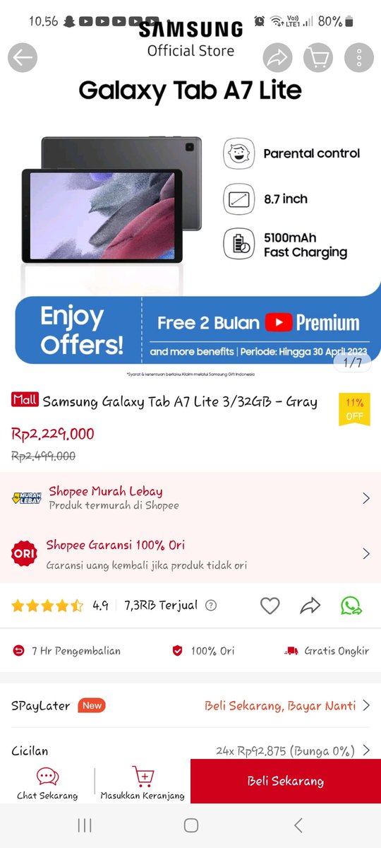 BPR_10's tweet photo. @ShopeeID Warna abu-abu. Terima kasih admin. https://t.co/FrpT07FCRF