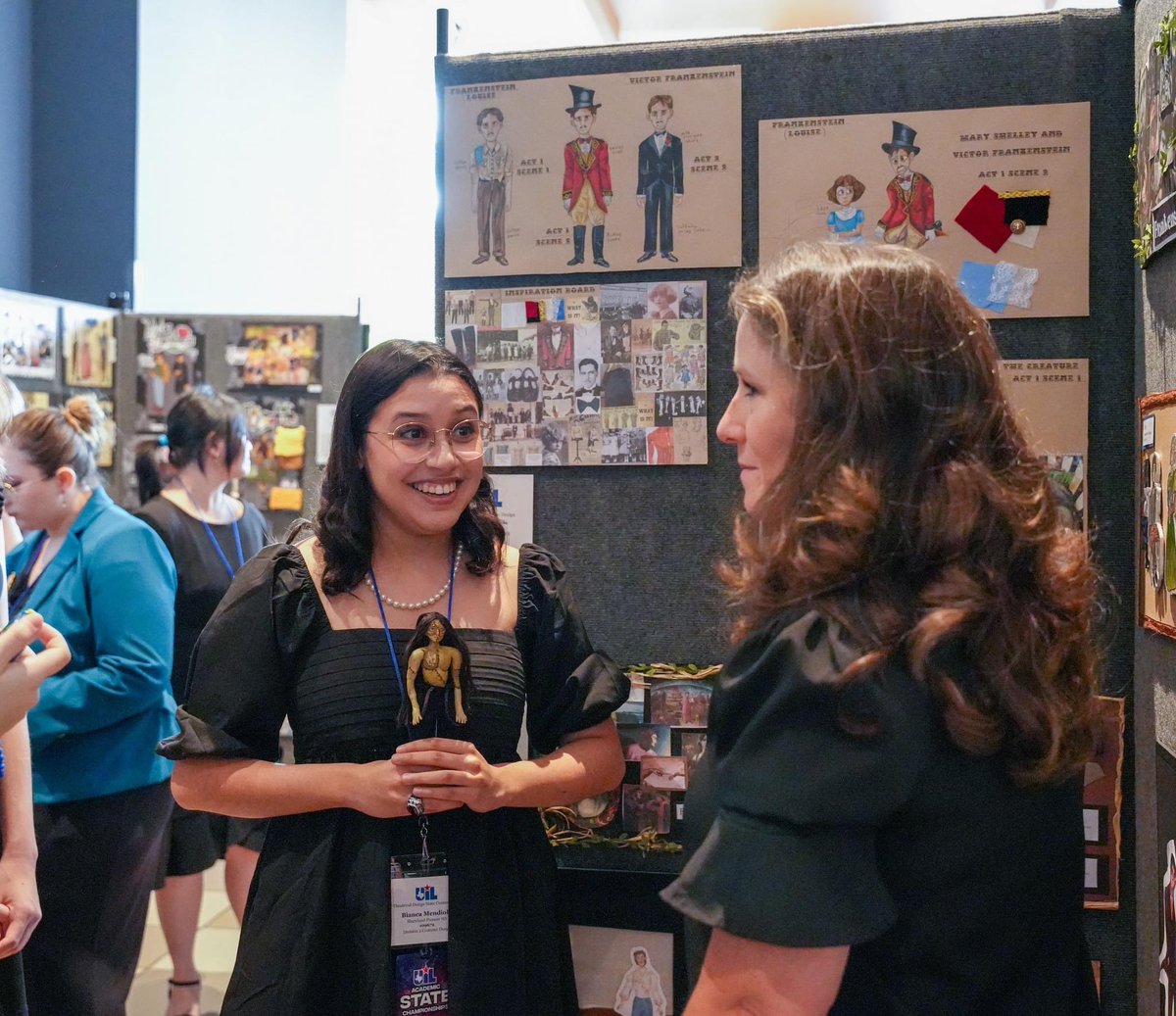 PHSAlphaTheatre's tweet photo. A HUGE shoutout to our Troupe President Bianca Mendiola for representing our school at the State Theatrical Design Meet today. She may not have placed but she didn’t come home empty-handed. 3 State Appearances, as well as being the 2022 STATE CHAMPION in D2 Costume Design! https://t.co/2pEqp62pvP
