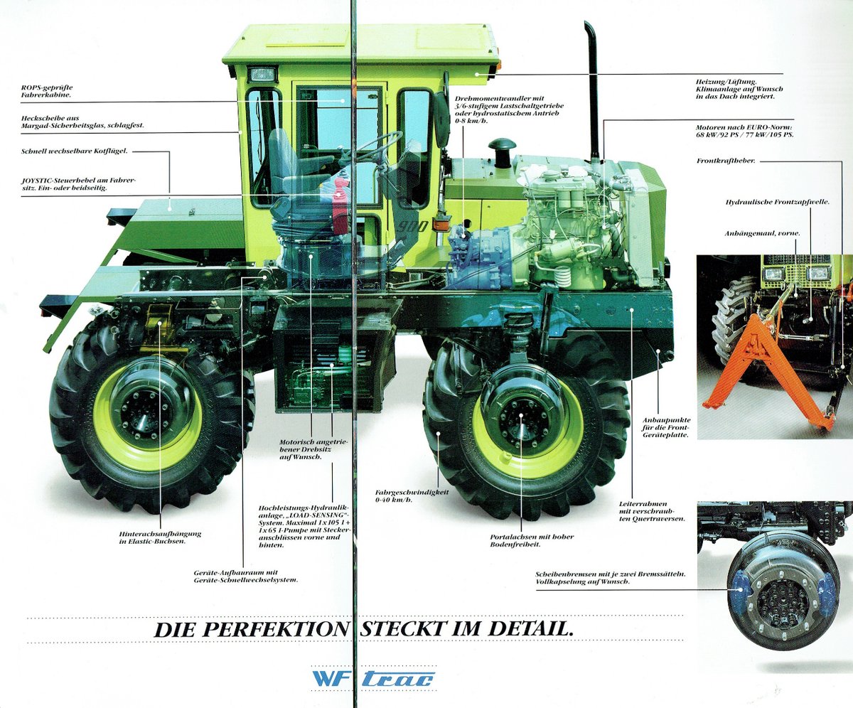 UnimogCommunity's tweet photo. 1993: Beschreibung der technischen Ausstattung eines WERNER-Forst-trac.

Description of the technical equipment of a WERNER-Forst-trac. Brochure image

 #wernertrier #forsttechnik #mbtrac #agrar #agriculture #forestry #forst  #systemschlepper #trac #traktor #tractechnik https://t.co/GzDV0Rnbqz