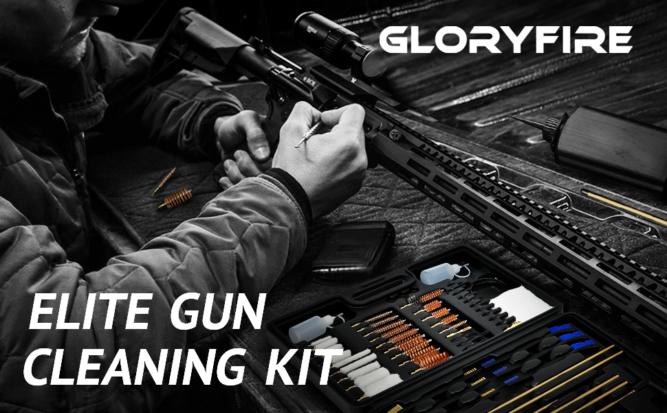 GLORYFIRE_US's tweet photo. Do you want to keep your gun in tip-top shape at all times and make sure they perform consistently? Then GLORYFIRE Universal gun Cleaning Kit Elite is just what you need.😍 https://t.co/qkKzAMXBzN https://t.co/gz45PVxc9z