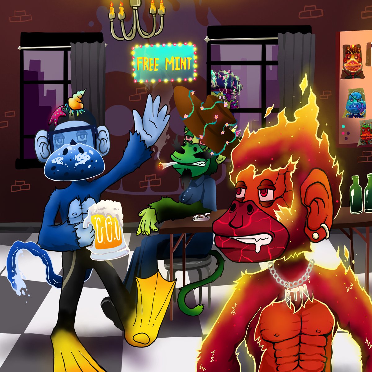 We are launching our free mint soon! 🥳👀
🐵 Join us while you are still early.

Follow <a href="/butennen/">BuTenNen</a> 
Discord discord.gg/ZKNH9z44W5

#FreeMint #Giveaway