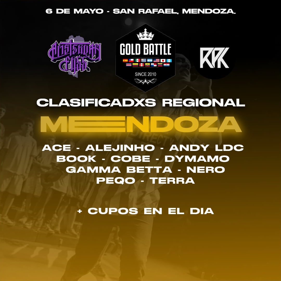 amsterdamfreeok's tweet photo. ¿A que hora? 

15:30 a 16:30 Hs la Inscripción, Tendra un valor de $150)

A partir de clasificatorias tendrá un valor de $200

Se disputara la regional de GOLD BATTLE Rango Oro de @fms_argentina  con 10.000 Puntos  para el Campeón.🥇

Te esperamos! https://t.co/HG7Htotxht