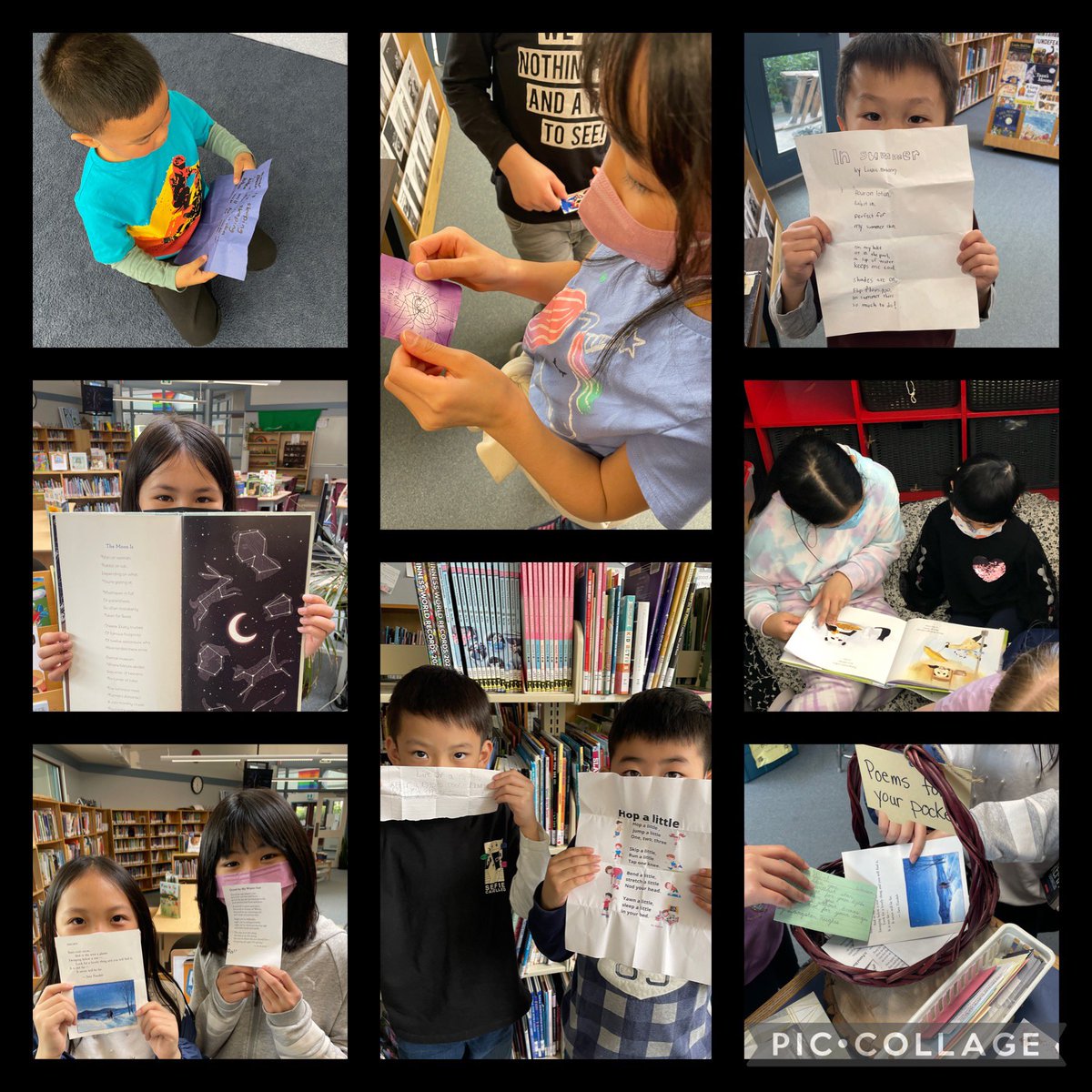 jenparaujo's tweet photo. Celebrating #PoeminyourPocket day @southslopeSD41 We love poetry! @burnabyschools @bctla https://t.co/WPdz9HjimD