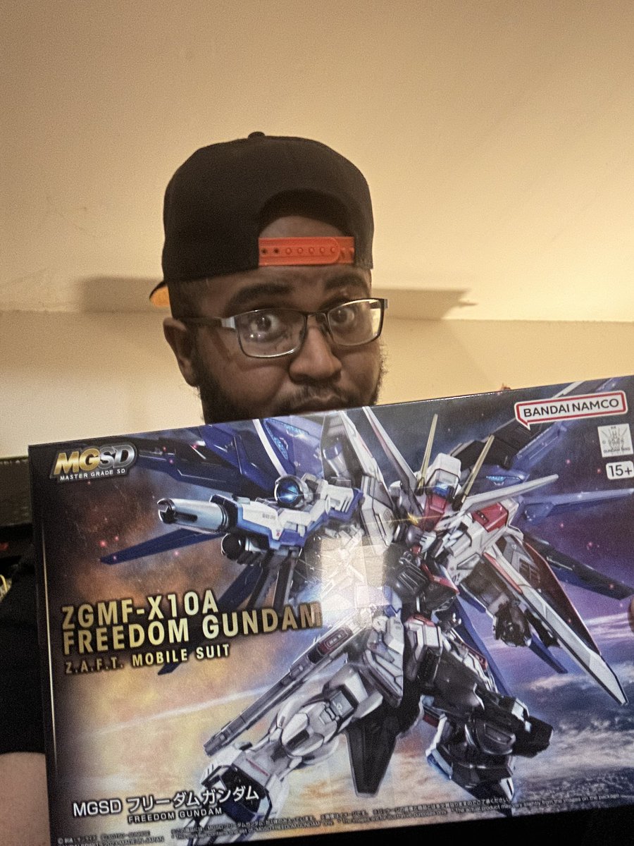 NuJoker89's tweet photo. When @GundamPlanet said we got a restock of the #MGSD #FreedomGundam I didn’t waste anytime! First of the #MasterGradeSD lineup secured! Can’t wait to get started on this kit! #GundamModelKit #GundamSeed #MobileSuitGundam #BandaiNamco #MasterGrade #Gundam #LoadingSnacks https://t.co/8Y4dahCsf9