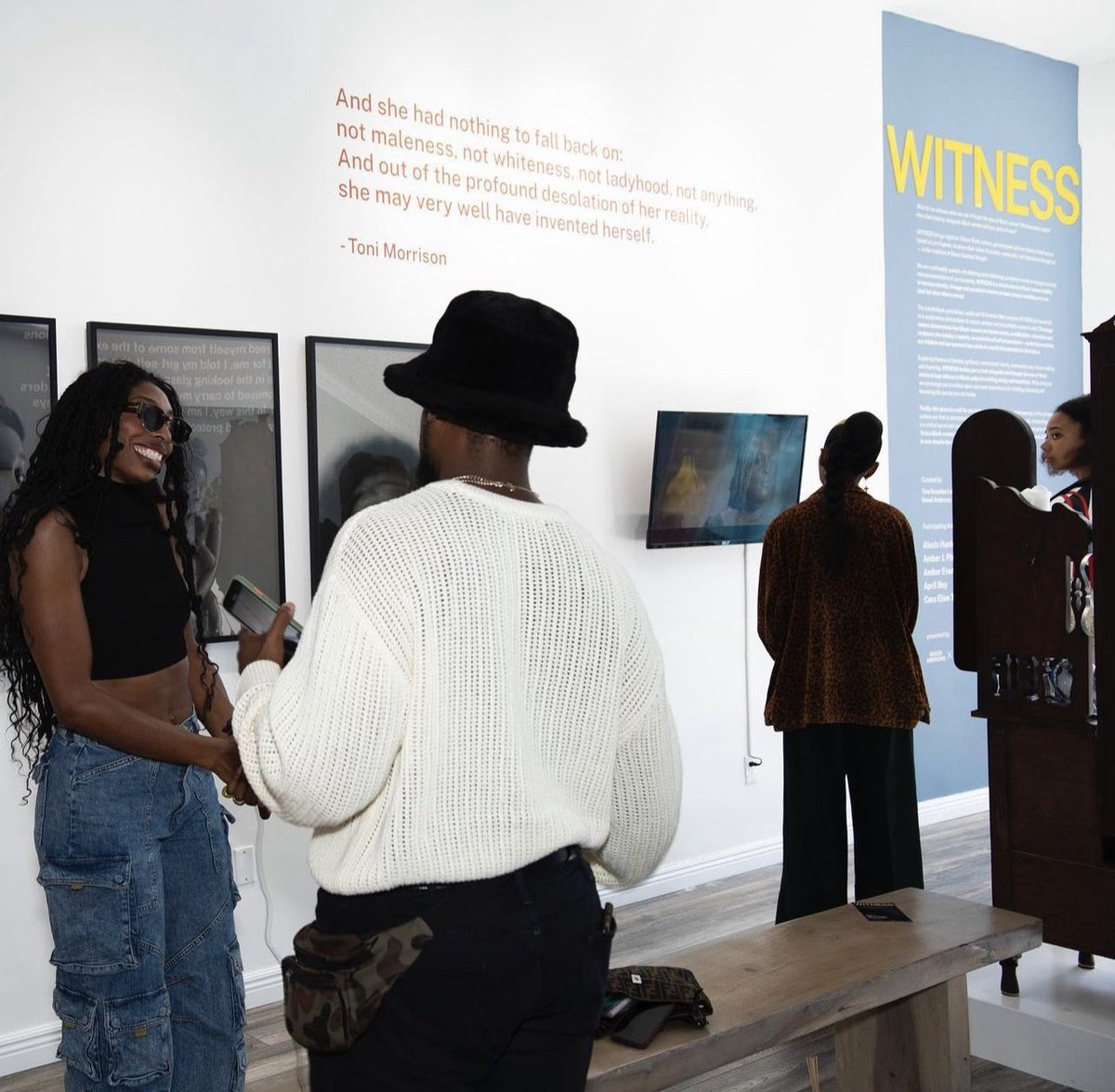 BlkWomenPhoto's tweet image. Only one month left to view our latest in-person exhibition with WACO Theater Center and GOOD MIRRORS. ✨ 

Co-curated by Ms. Tina Knowles Lawson and Genel Ambrose, WITNESS is our love letter to Black women. ✨ 

Grab your free ticket: wacotheatercenter.com/witness/
