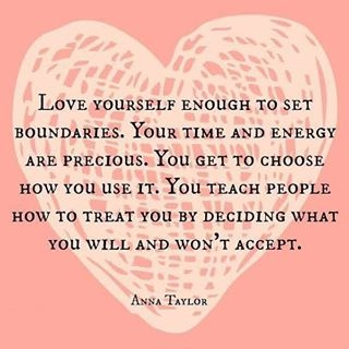 #Love yourself enough to set boundaries.. #JoyTrain #Joy #SelfLove #Mindset #MentalHealth #Mindfulness #Quote RT @ledrew