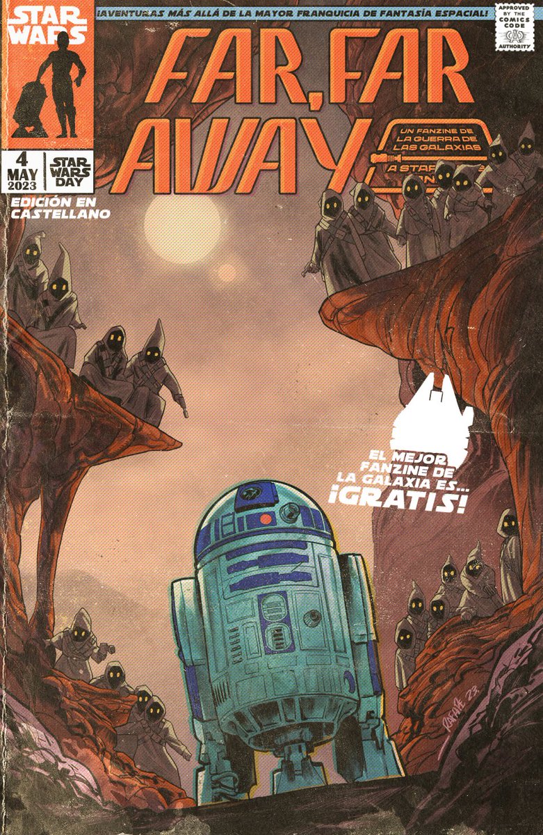 FarAwayZine's tweet photo. 🚨TODAY IS THE DAY🚨
☄️HAPPY #StarWarsDay!☄️

Let's celebrate together our love for those stories from a galaxy far, far away with the best fanzine in the galaxy!

"FAR, FAR AWAY: A Star Wars Fanzine"
is OUT NOW! 100% free!
#MayThe4thBeWithYou 

⬇️⬇️⬇️⬇️⬇️
https://t.co/OROWa3L5id https://t.co/ZjmzkE5A2R