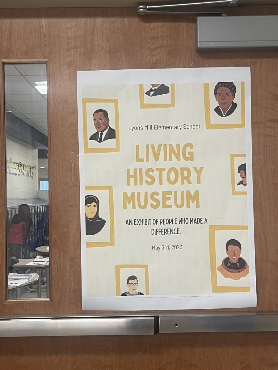 Principal_Lundy's tweet photo. Today our 2nd grade teachers and students hosted a living museum! It was AMAZING! @LyonsMill @nashaeb @LindaMMacleod https://t.co/I1i135Oyob