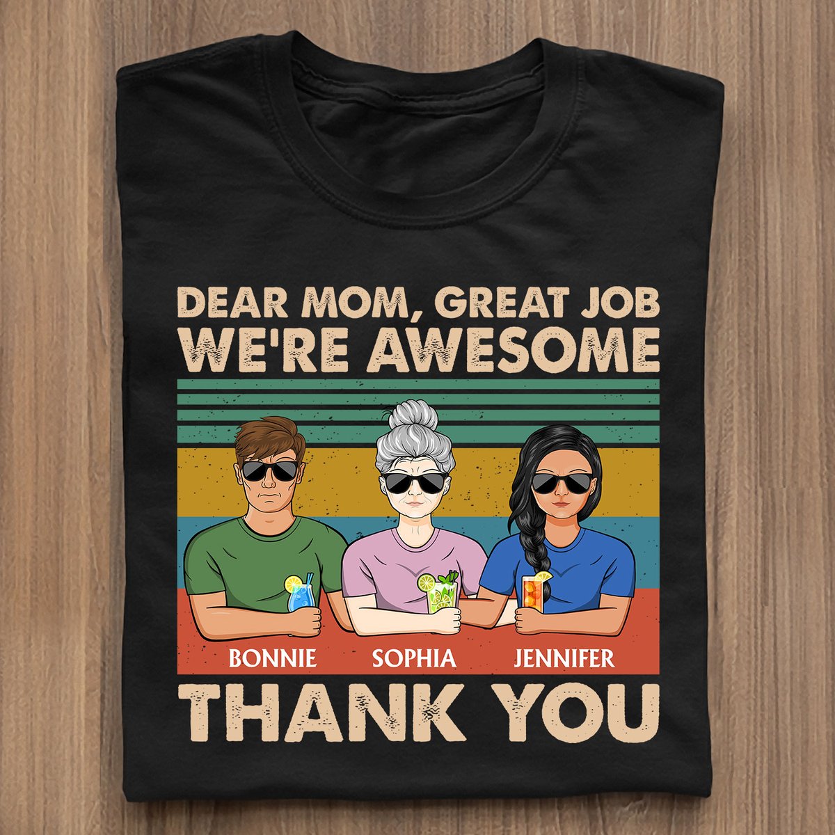 Awesome T-shirt For Mom

👉 Order here: wanderprints.com/ts006hal740-tw…
❣️ Names and Appearances can be changed, up to 7 children

#wanderprints #tshirt #customgift #thankyoumom #mom