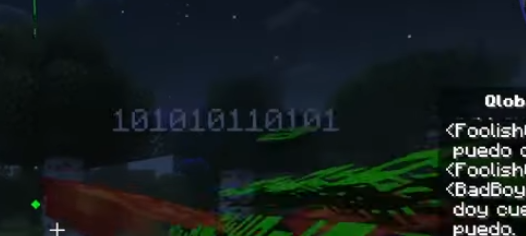 emh578's tweet photo. #qsmp @Maximus3blog @BadBoyHalo 
There's not two code monsters, there's three
No hay dos monstruos de código, hay tres
Não há dois monstros de código, há três

01101100 attacked Phil
101010110101 attacked Arin
1001010 attacked Cellbit https://t.co/JsomwUikz2