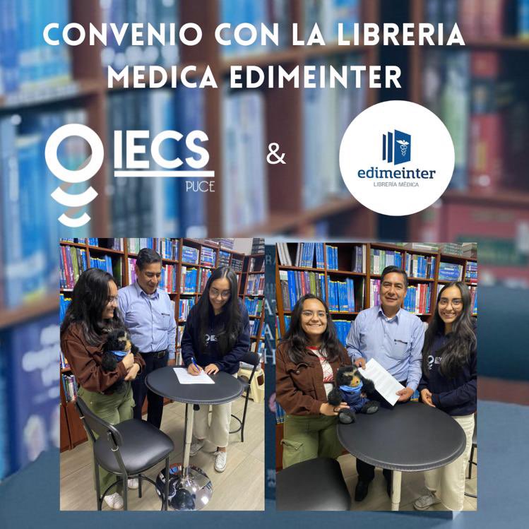 OiecsPuce's tweet photo. @edimeinter_ec y OIECS PUCE 💙✨te traen descuentos y muchas sorpresas más, para ti que eres miembro activo de OIECS PUCE ✨
Para adquirir los descuentos al momento de la compra de libros enseña tu aplicación PUCE APP (se verá que eres de la facultad de medicina) y Listo! 🤩 https://t.co/xEC3ZJkN0t