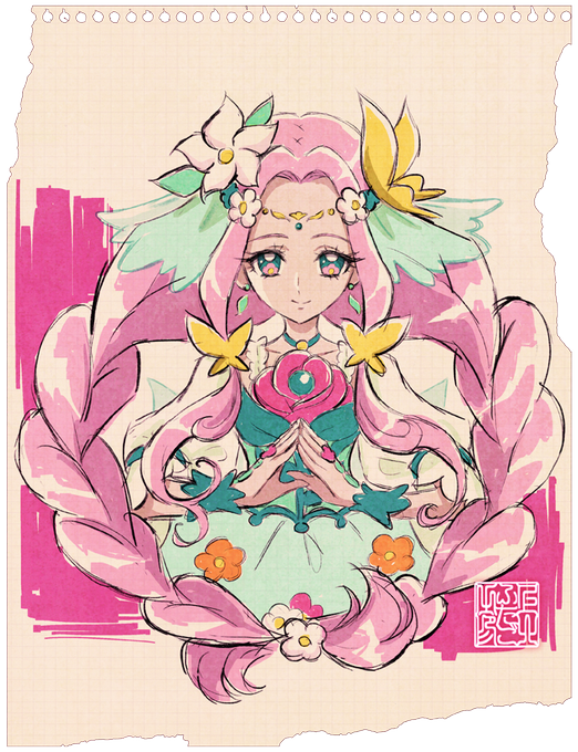 上北ふたごのイラスト