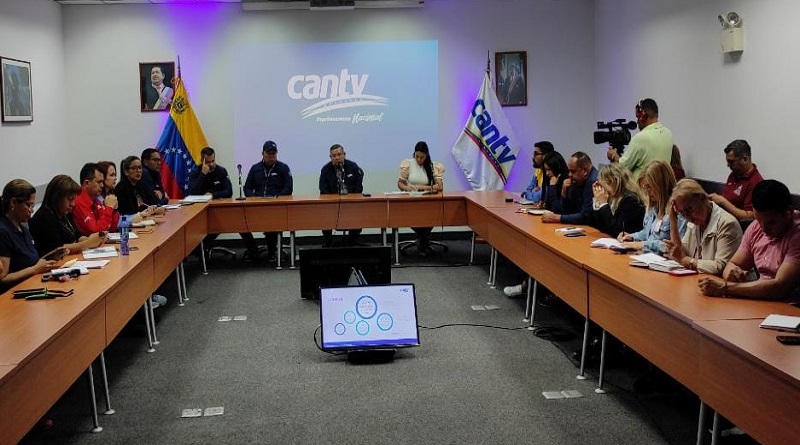 Presidente de Cantv y diputados de la AN revisan estrategias de telecomunicaciones #CitgoEsDeVenezuela vtv.gob.ve/cantv-diputado…