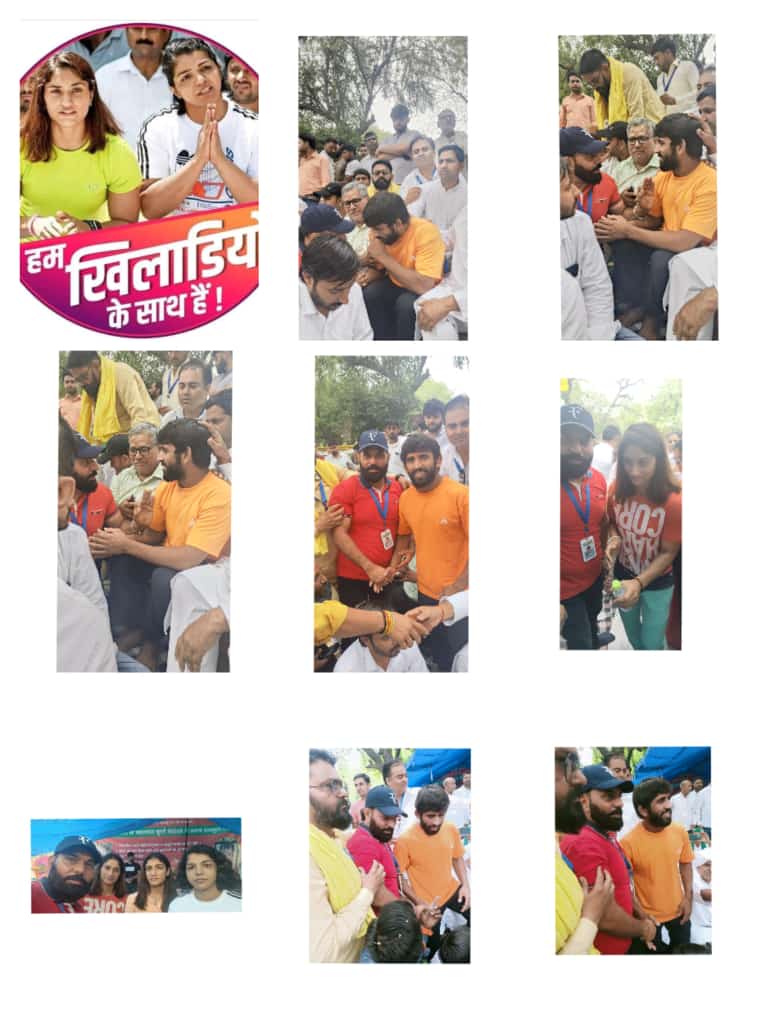EktaUnion's tweet photo. जो खिलाड़ी धरने पे इंसाफ़ पाने के लिए बैठे है दिल्ली पुलिस व सरकार का उनके साथ किया जा रहा सलूक बिलकुल जायज़ नहीं,धरने पे इस तरह का व्यवहार लोकतंत्र की हत्या है। 

@ArvindKejriwal जी पहलवानों को राजनीति का नहीं पता, इन्हें अपनी गंदी राजनीति का शिकार मत बनाओ। 

@BajrangPunia जी @AamAadmiParty आपके पवित्र धरने को बदनाम करेगी उनसे सावधान रहो ये आपके लिए नहीं अपना भ्रष्टाचारी चेहरा छुपाने के लिए आप के आंदोलन का सहारा ले रहे हैं। @Phogat_Vinesh @SakshiMalik जी हमने भी आंदोलन किए हैं और बहुत आंदोलन देखे हैं इसलिए अपना अनुभव आपके साथ साझा कर रहे हैं। ये वही अरविंद केजरीवाल सरकार है जो आंगनवाड़ी वर्कर महिलाओं को गालियों देते थे, यह कब से महिलाओं के हितेषी हो गए ?