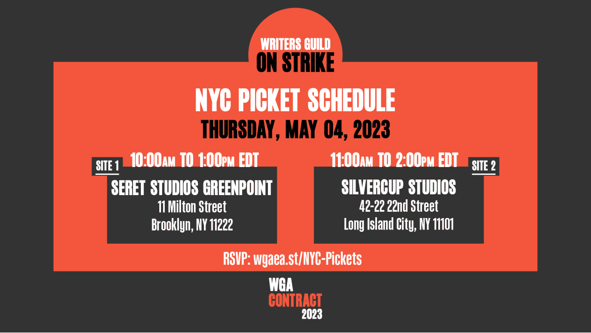 Writers Guild of America East tweet media