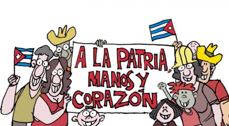 wrr2's tweet photo. 🚨Este viernes 5 de mayo nos esperan, plazas y parques en toda #Cuba. 
No dejes q te cuenten.
🔔PARTICIPA🔔
🇨🇺 El #1Mayo es ocasión para demostrar la unidad del pueblo: Juntos trabajamos y juntos celebramos. 
✔
#ALaPatriaManosYCorazón https://t.co/xpTUlCNlJn