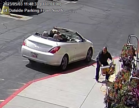 bountifulcityPD's tweet photo. Officer  Scoffield is looking for help identifying these two theft suspects.  If  you know who they are, please call 801-298-6000, reference case  230001172. https://t.co/04W0rMQIXF