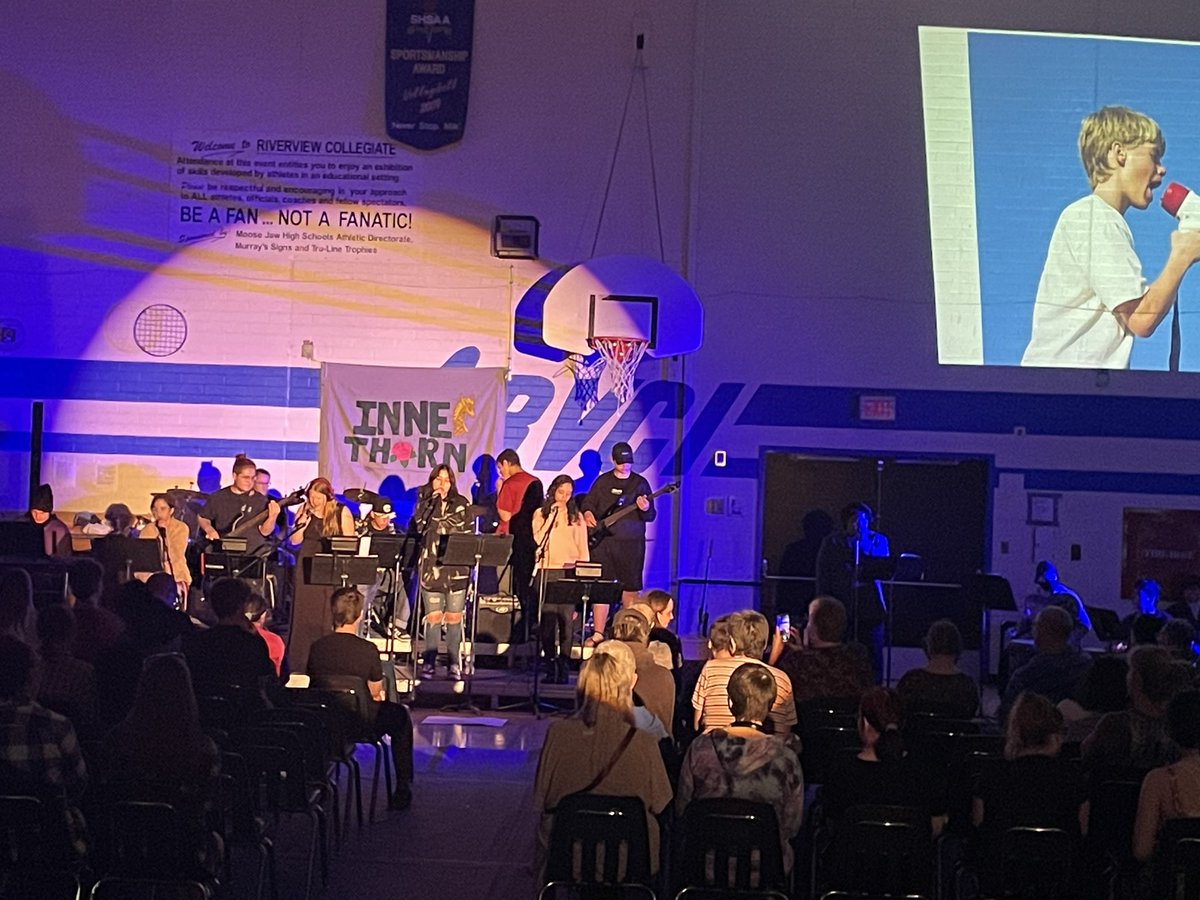 Inner Thorn <a href="/RVCIMJ/">Riverview Collegiate</a> Rock band class put on an amazing concert tonight!