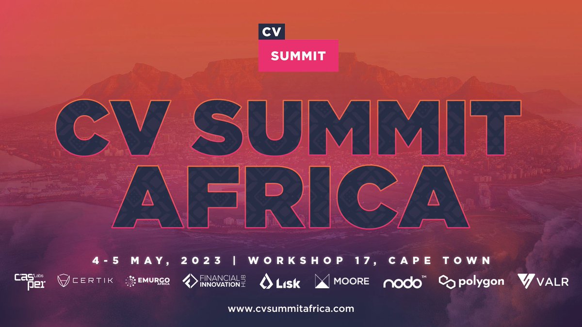 Official_NODO's tweet image. CV Summit #Africa 2023 starts TODAY &amp;amp; will feature the NODO-@CV_Labs #GRANTS Pitching &amp;amp; #Upvoting Contest!

6 projects are giving a live #Pitch today &amp;amp; we'll choose 3 finalists to compete in tomorrow's pitching contest for the $1,000 grant!

buff.ly/44kDWpn @EmurgoAfrica