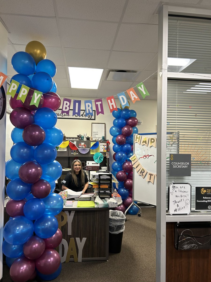 I love my coworkers! Today was my first birthday without my mom & honestly I cried a lot yesterday evening  & again today when I walked into my office. Like, ugly cried!  Everyone made me feel so loved & there are no words that can fully explain my appreciation. #MatadorFamily